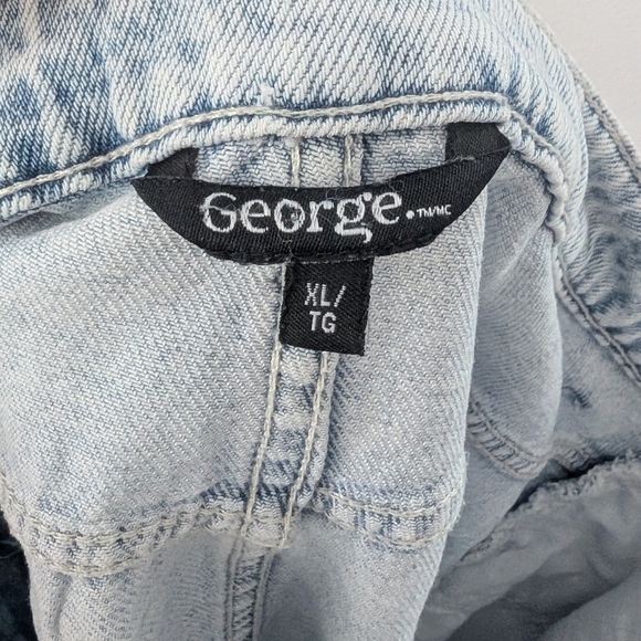 2/15$ Midi Denim Skirt With Front Slit ~ Size XL - Picture 7 of 7